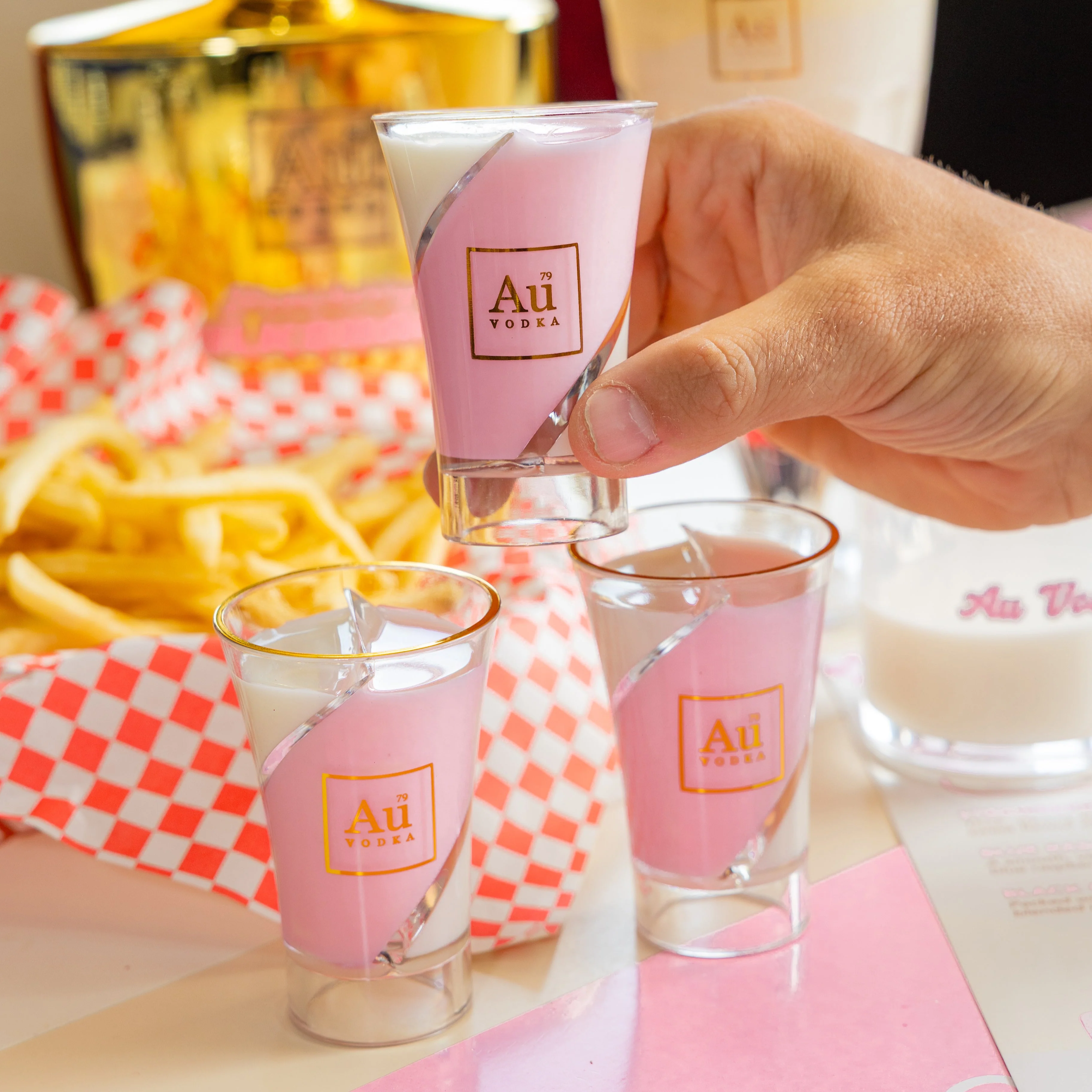 Au Spiral Shot Glass - Image 9