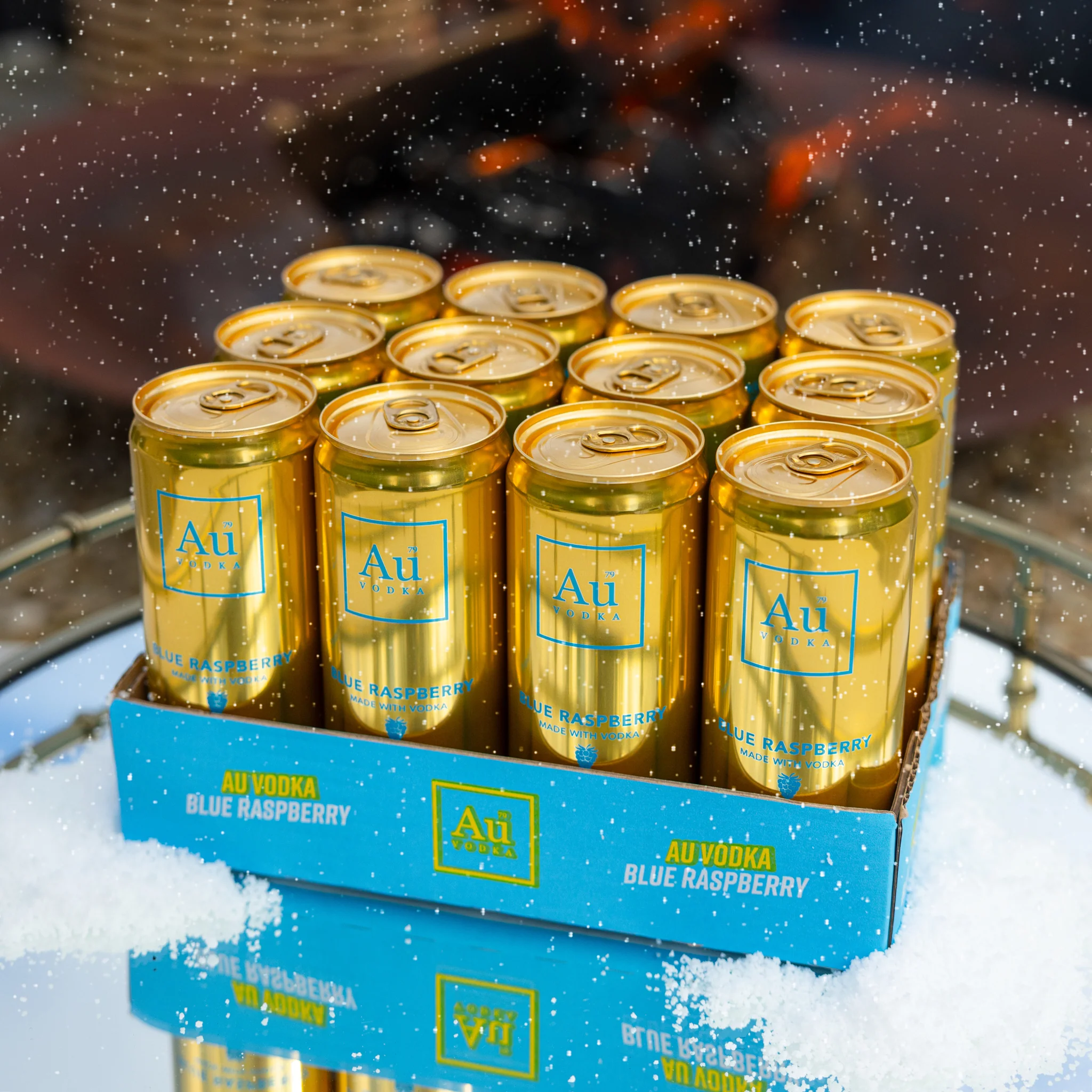 Au Vodka Blue Raspberry Pre-Mixed Cans - 12 Pack - Image 10