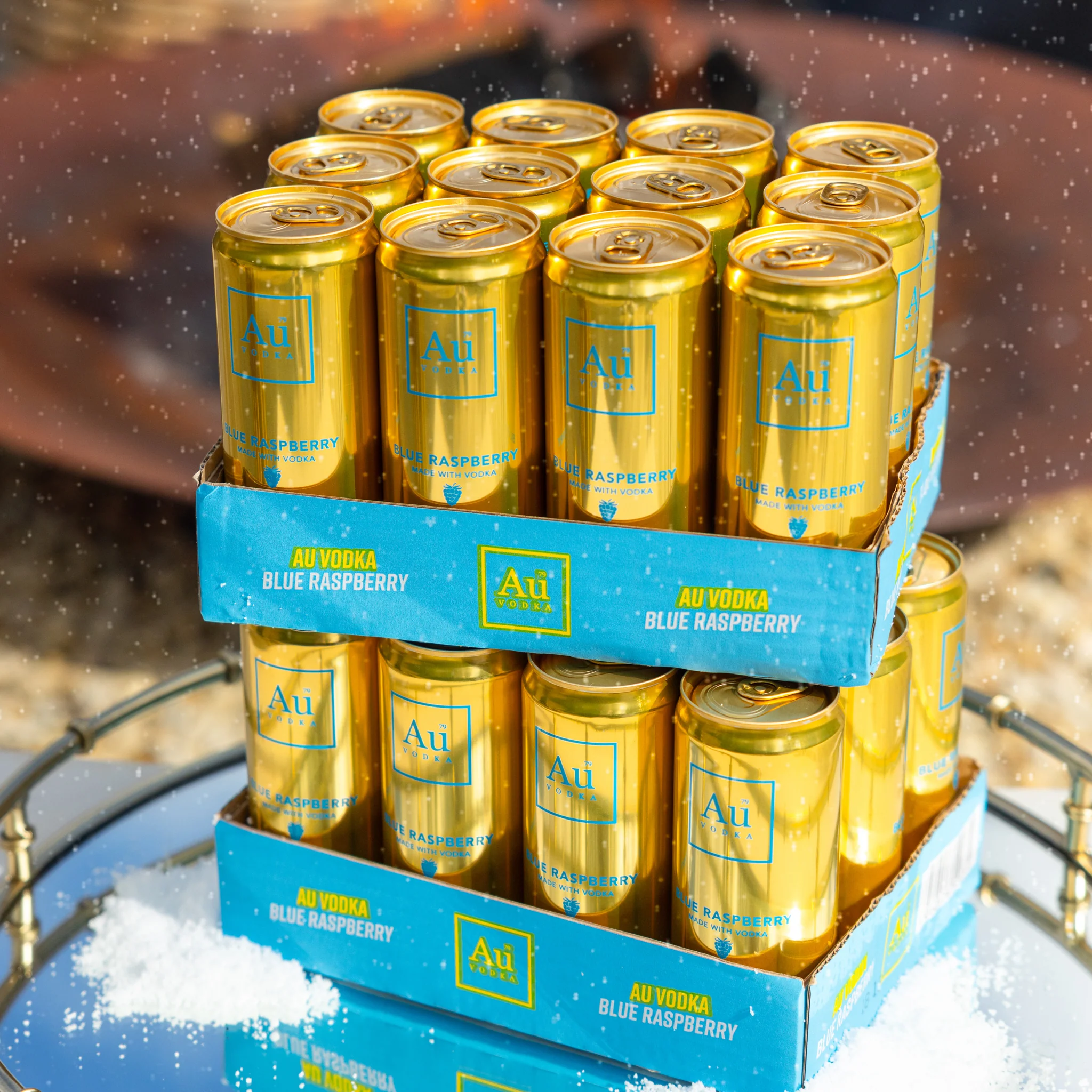 Au Vodka Blue Raspberry Pre-Mixed Cans - 12 Pack - Image 11