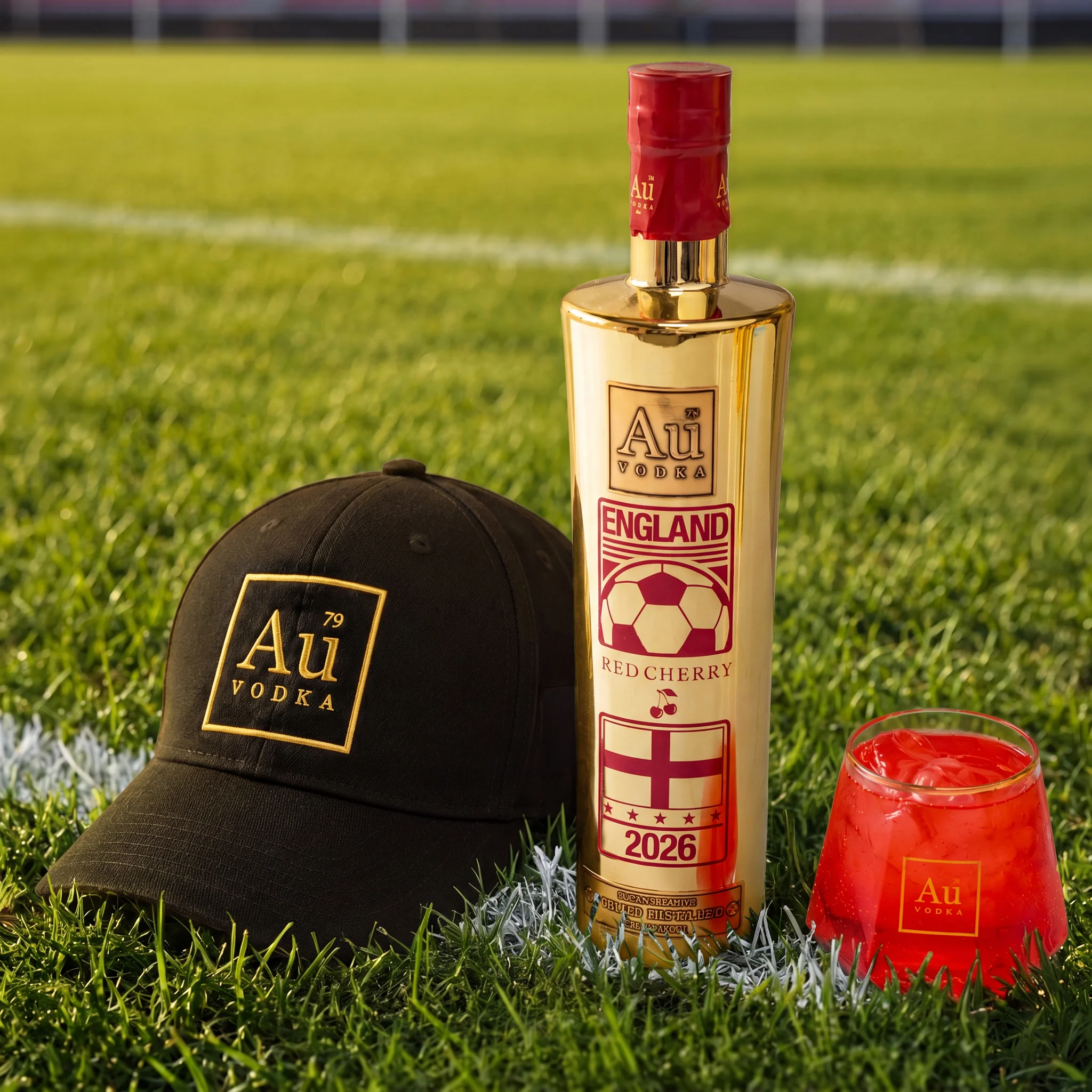 Au Vodka England Football Edition & Au Cap