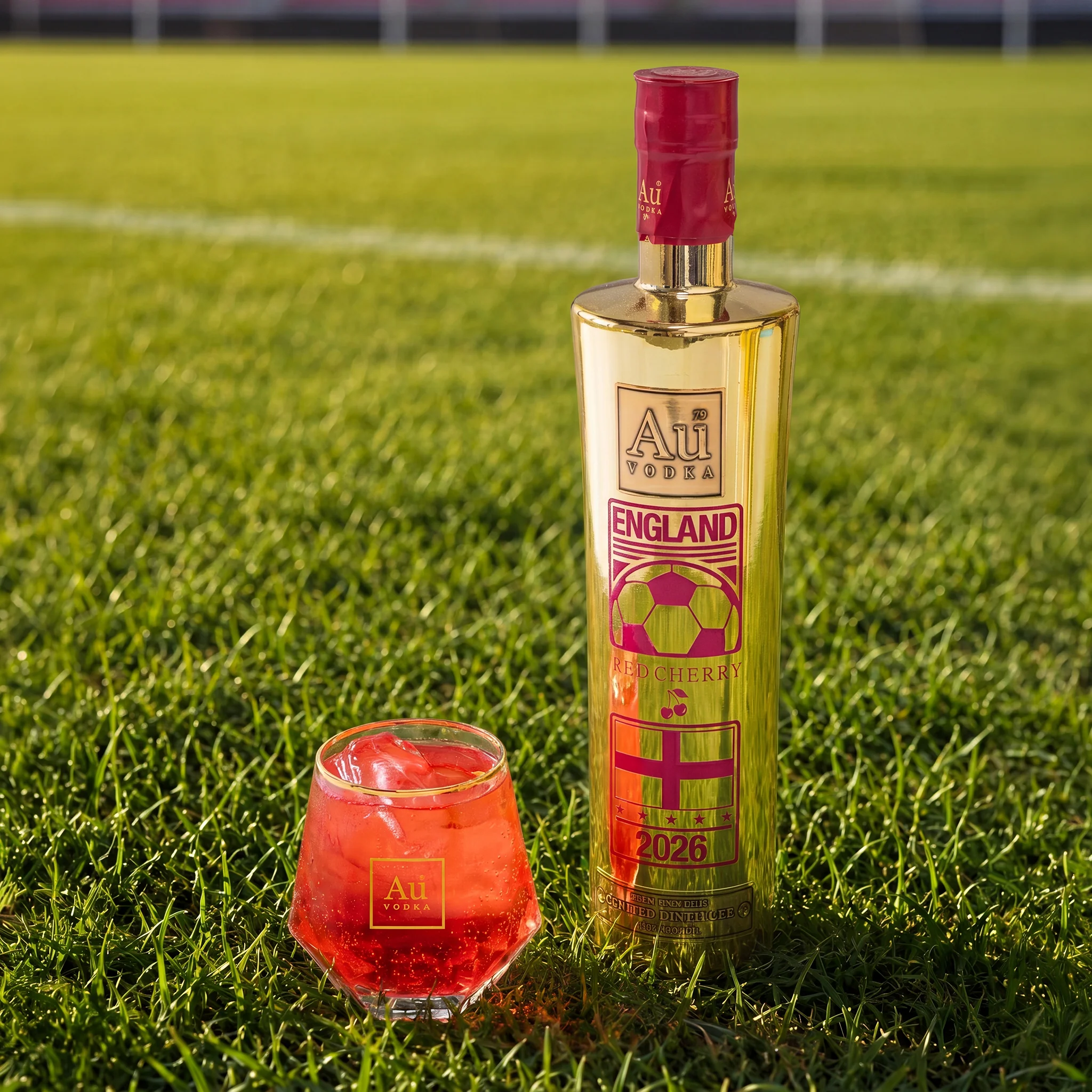 Au Vodka England Football Edition & Au Cap - Image 2