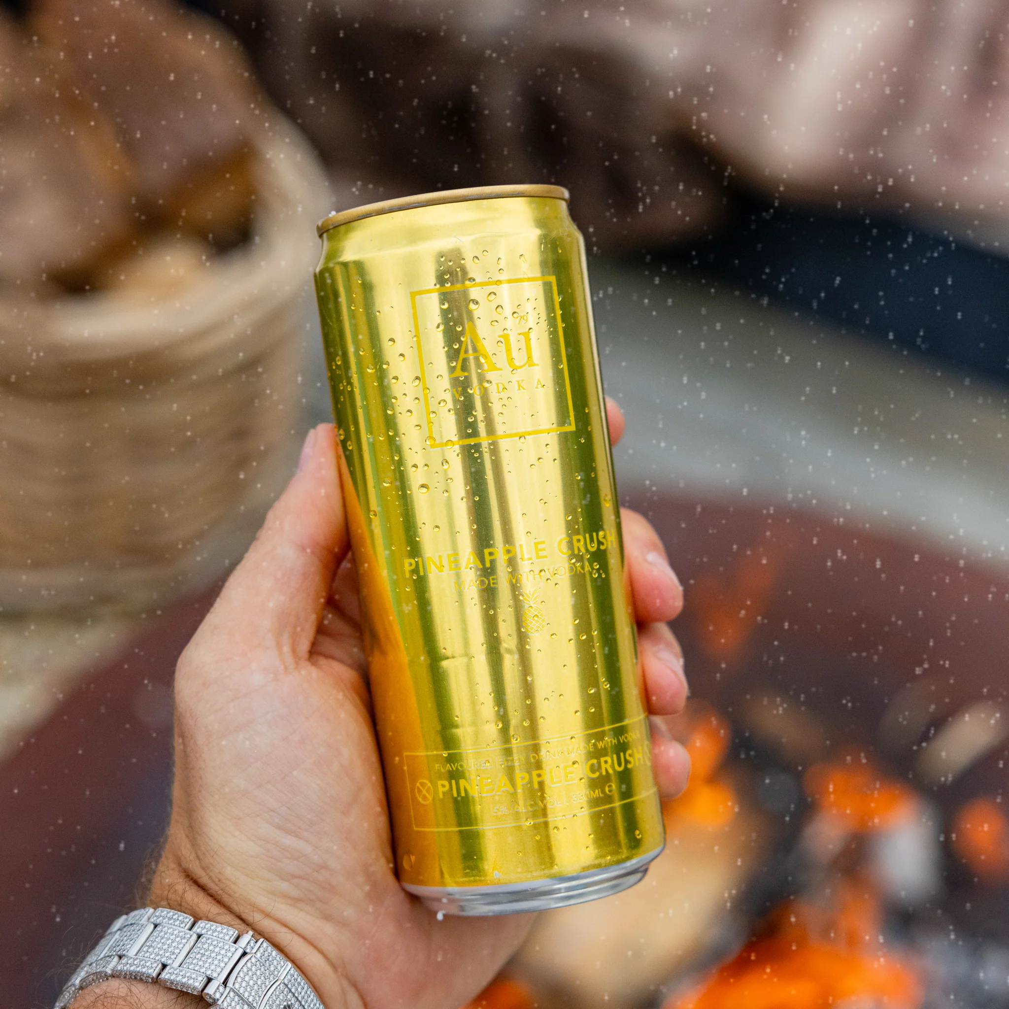 Au Vodka Pineapple Crush Pre-Mixed Cans - 12 Pack - Image 5
