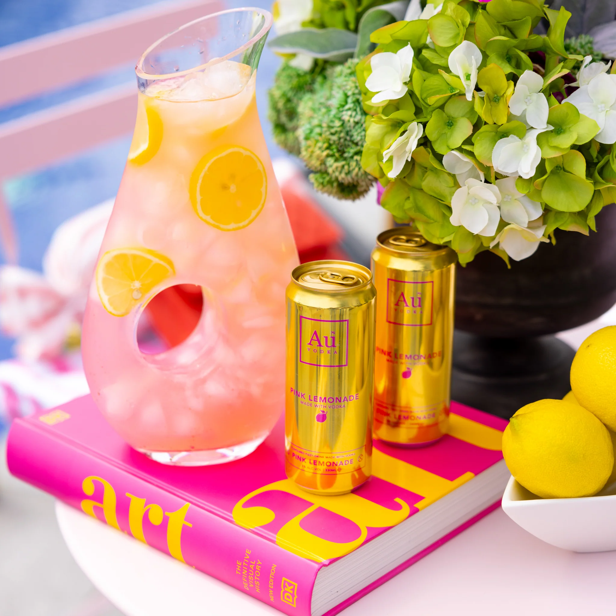 Au Vodka Pink Lemonade Pre-Mixed Cans - 12 Pack - Image 6